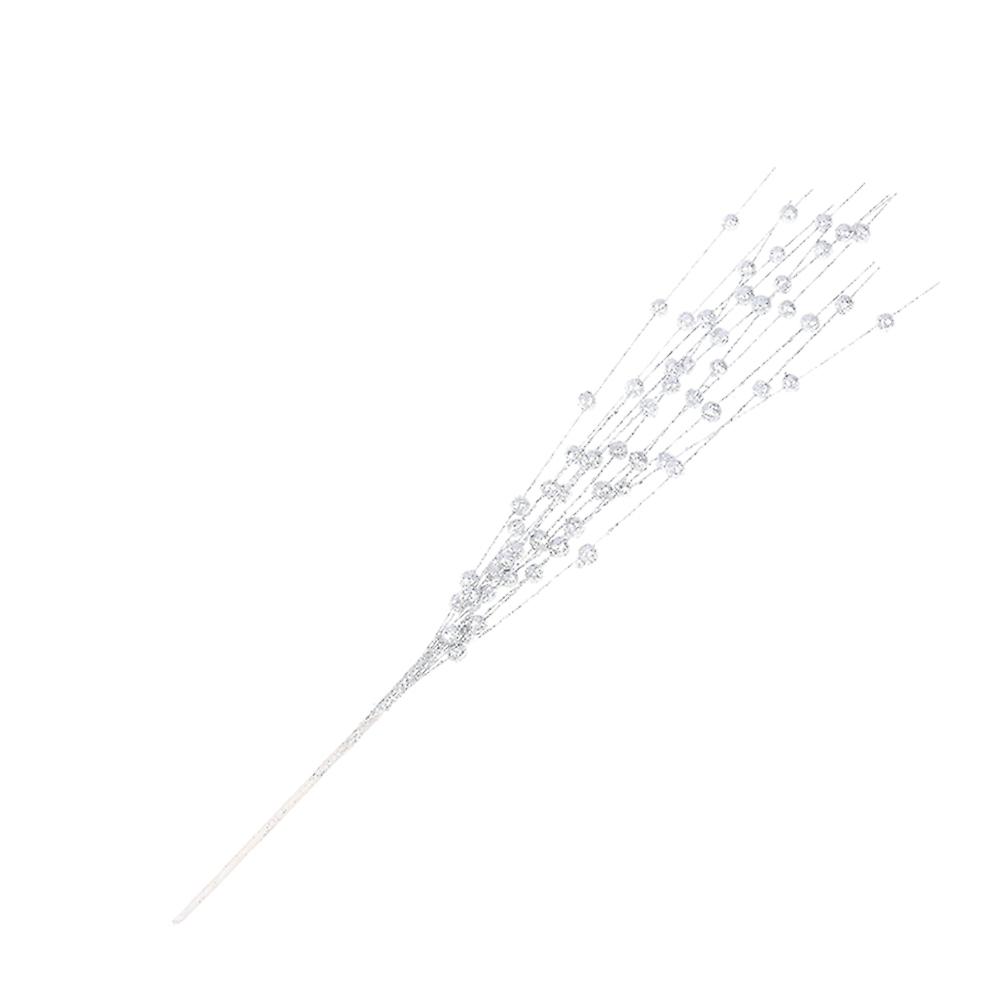 Artificial Glitter Berry Stem Decorations Twigs Branches For Xmas Tree Decor