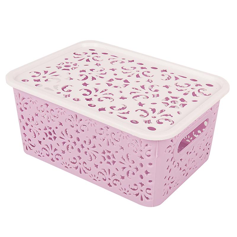 Plastic Storage Basket Box Bin Container Organizer Clothes Laundry Home Holders