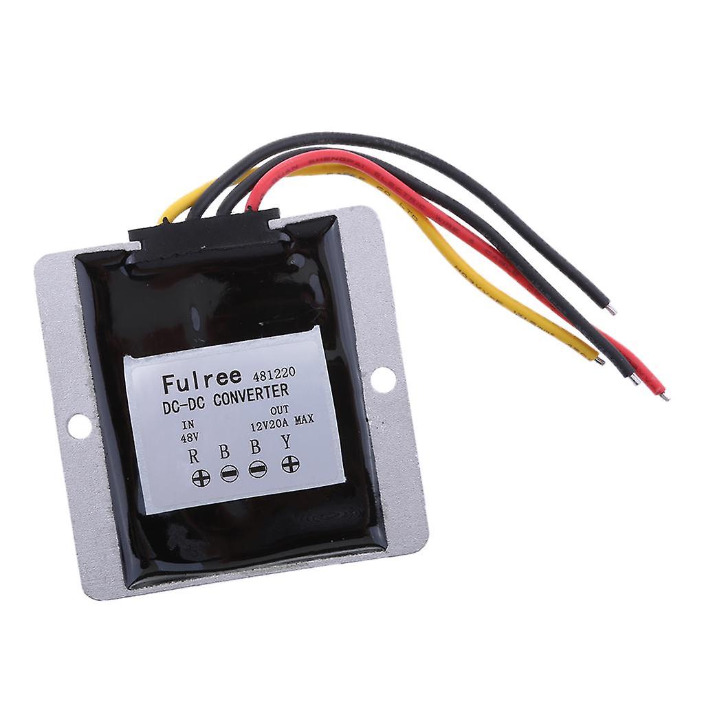 Waterproof DC/DC Converte 48V (20-60V)  to 12V/20A Power Module