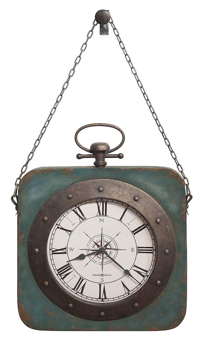 Howard Miller Windrose Wall Clock - Antique Blue