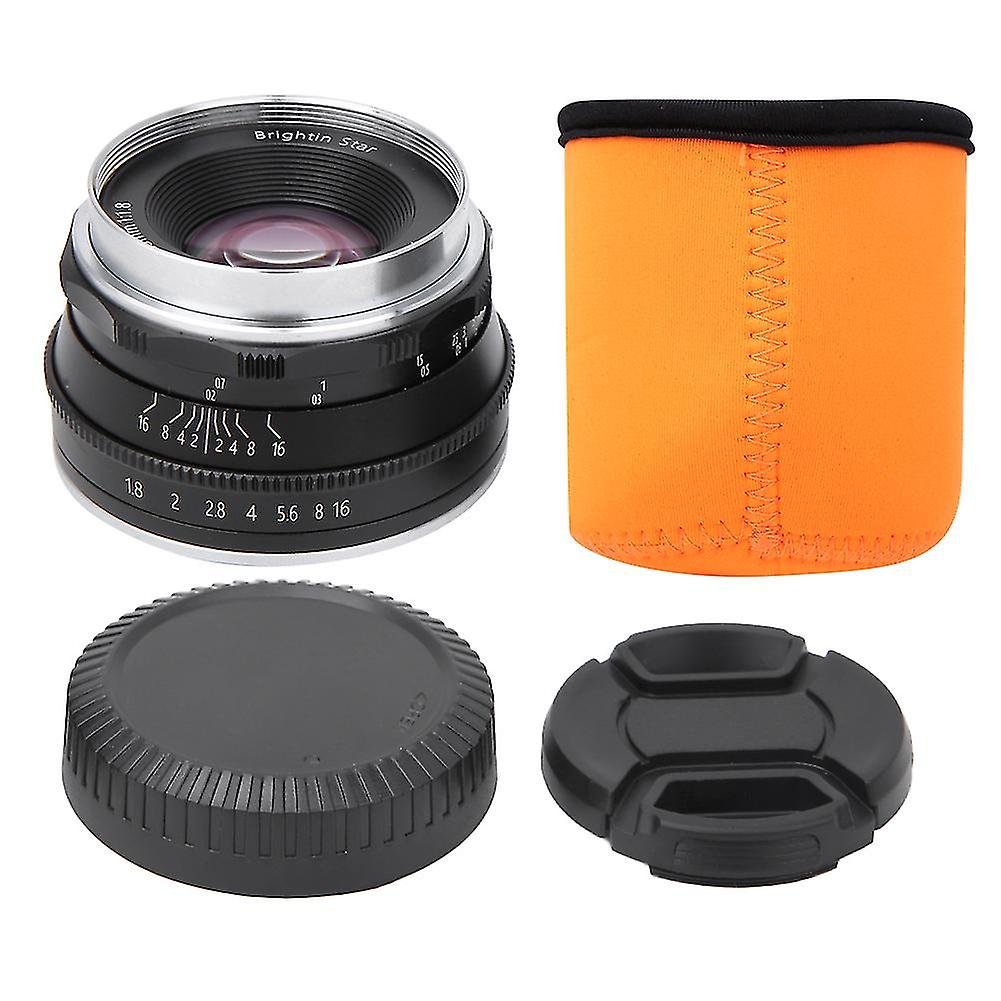 25Mm F1.8 Multi-layer Coating Mirrorless Camera Lens E/nex Mount For Sony Camera A5000/a6000/a6300/a6500/a7/a7r/a7ii/a7riiblack