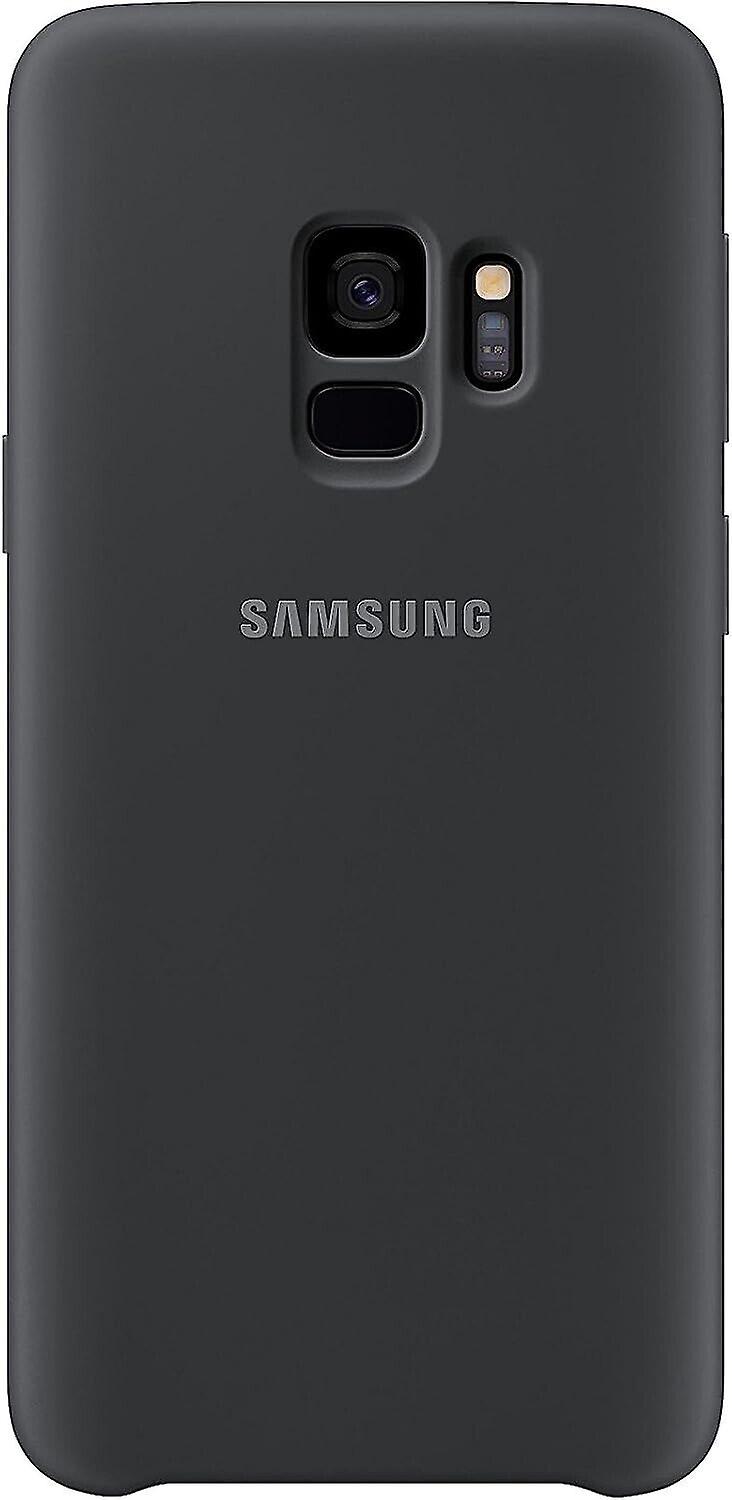 Official Samsung Galaxy S9 Soft Touch Back Silicon Case - Black
