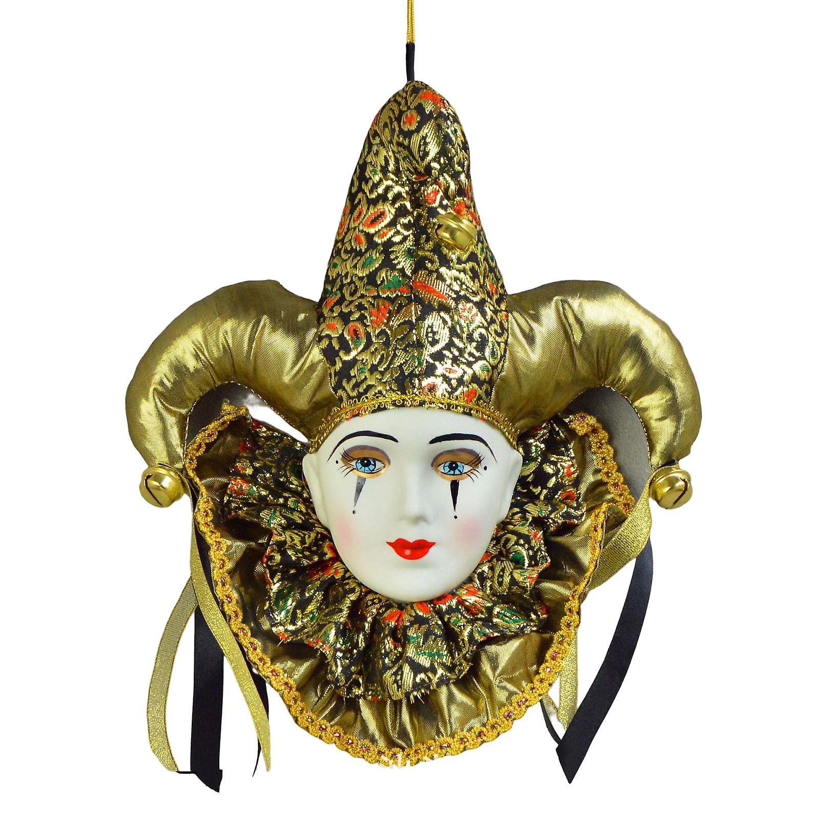 デスクトップの壁の装飾スタイルAのための30cm磁器トライエンジェル人形の顔のアートコレクション