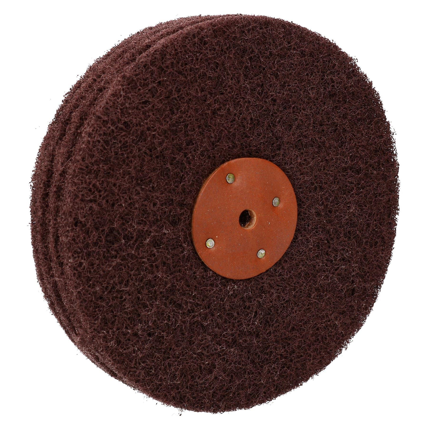 Medium Abrasive Scotch Mop Rust Paint Removal Remover Polishing 8" x 4 Row