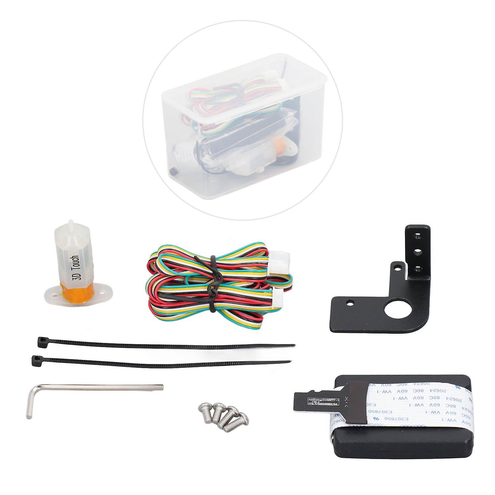 3D-Drucker Bettnivellierungssensor-Kit, 3D-Drucker Selbstnivellierungskit Automatische Nivellierungssensor-Befestigungshalterung Verlängerungskabel-Set für Ender 3 5 B7KHX