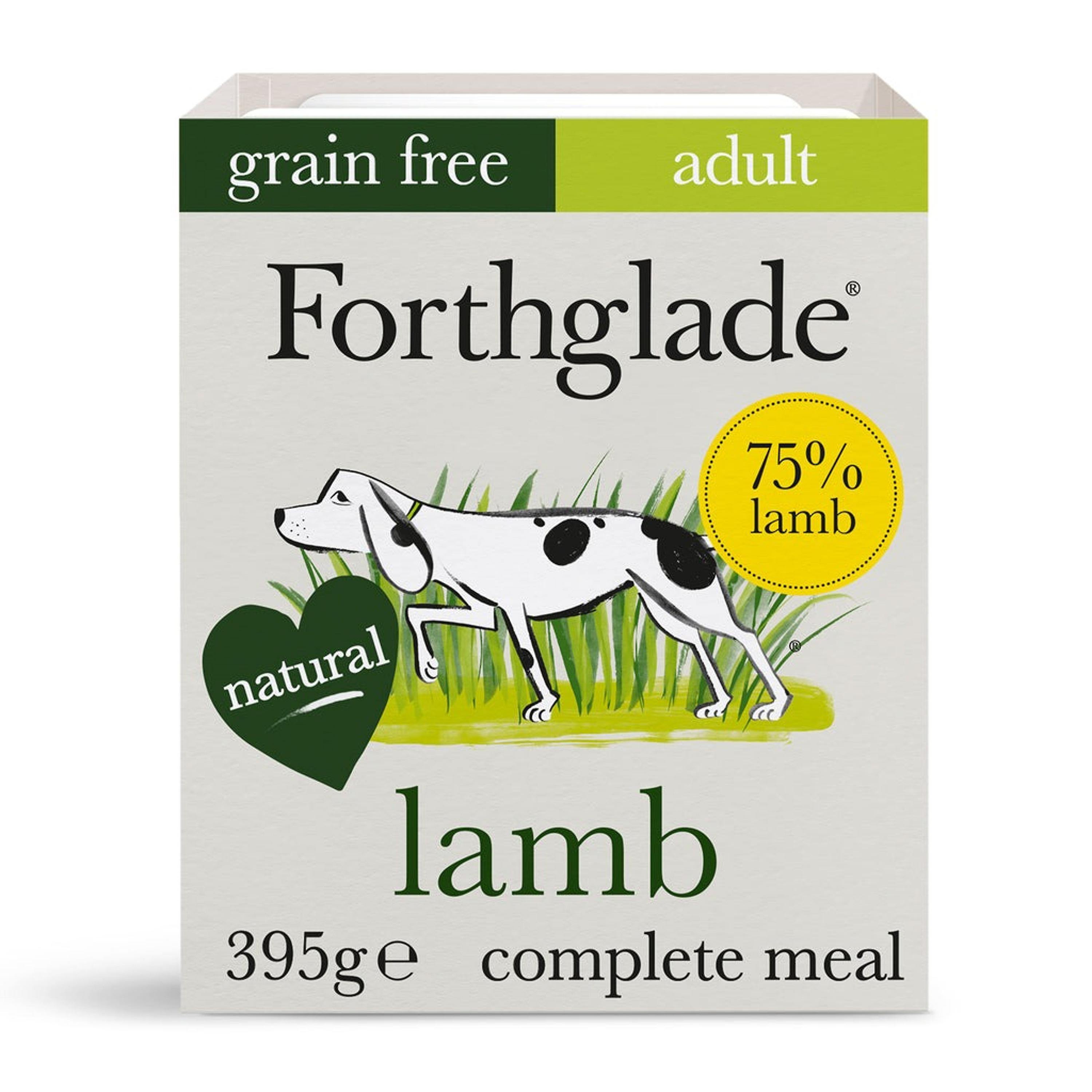 Forthglade Complete Meal Lamb Squash & Vegetables Dog Wet Food 395g x 18