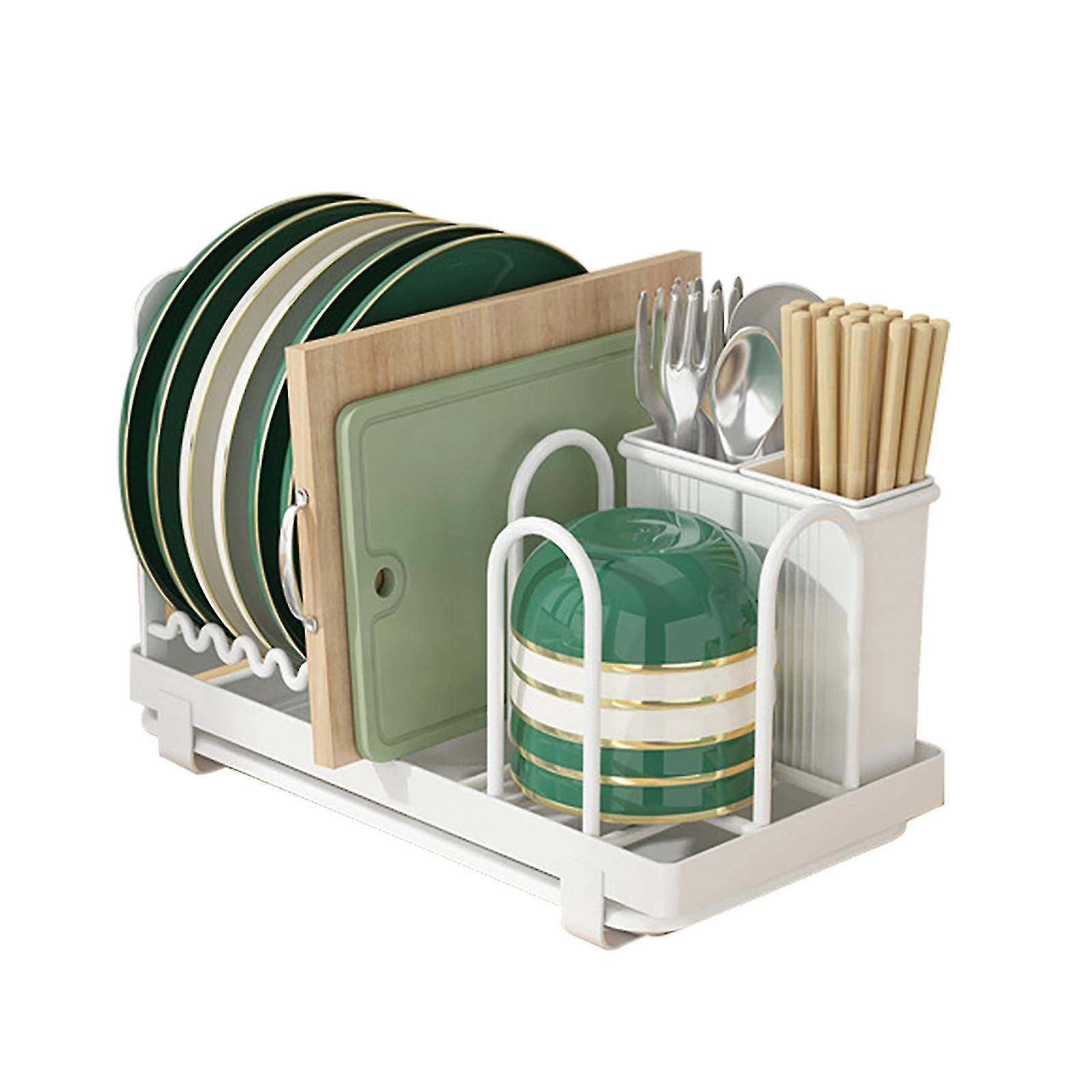 Disktorkningsställ för köksbänk, slitstark diskavlopp