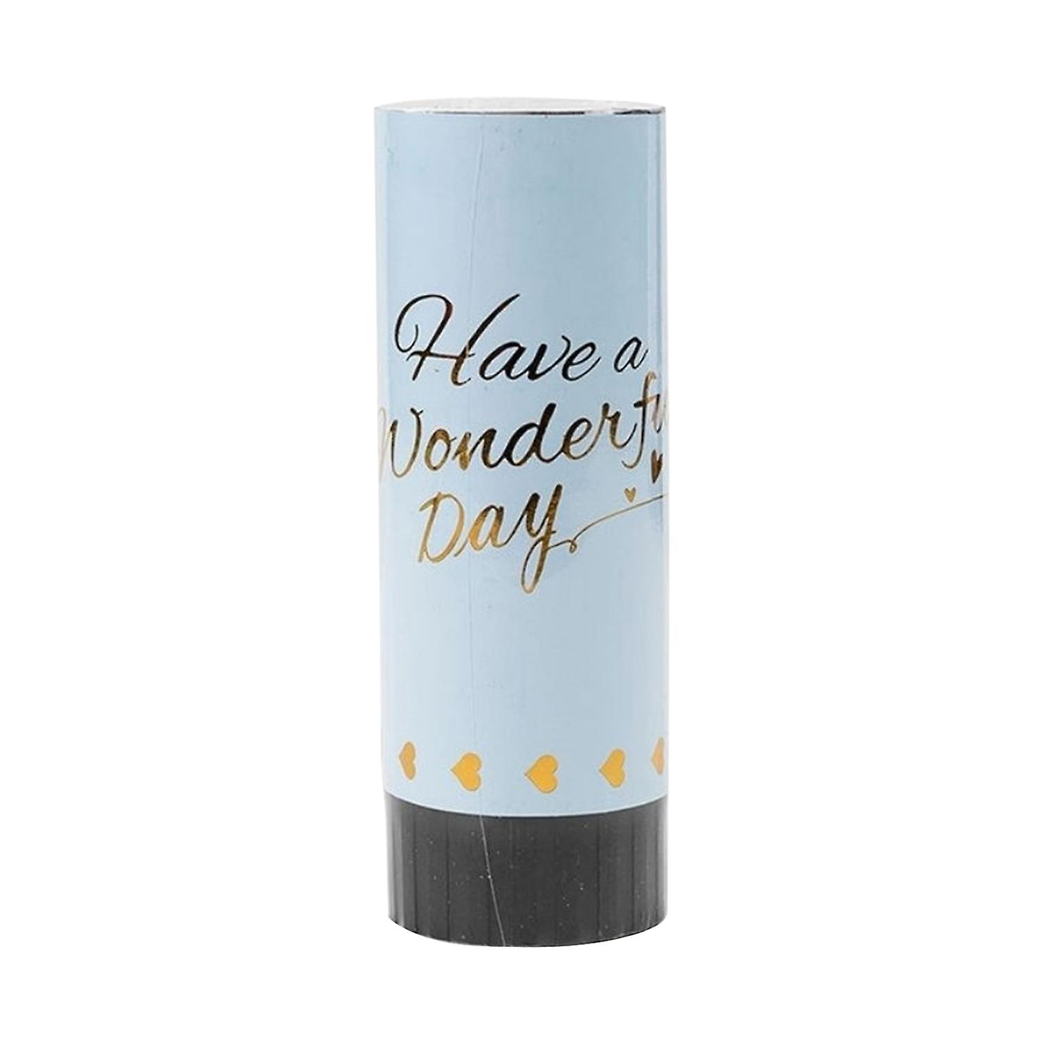 Confetti Poppers Easy Operation Party Favor Portable Mini Hand Held Spring Confetti Fire-works for B