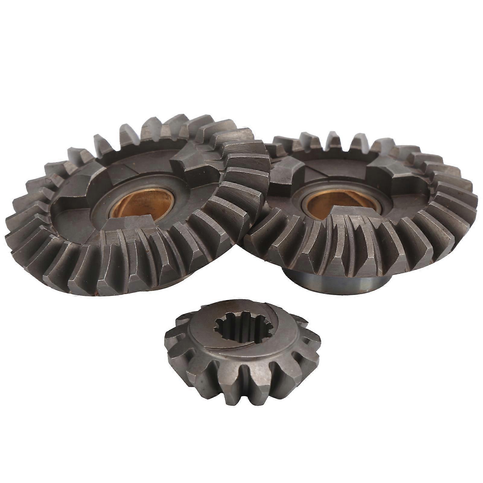 3 Adet Deniz Teknesi Motor Dişli Seti Dıştan Takma Motor İleri ve Geri Dişli Pinyon T8