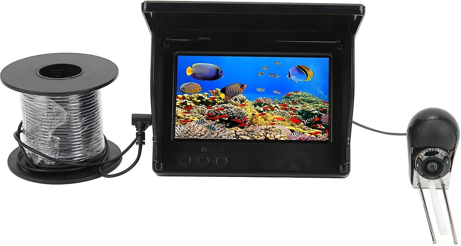 Fish Finder IPS Camera, ABS Shell 12V 5V Fish Finder Camera Clear Picture Quality 4.3in for Ice Fish