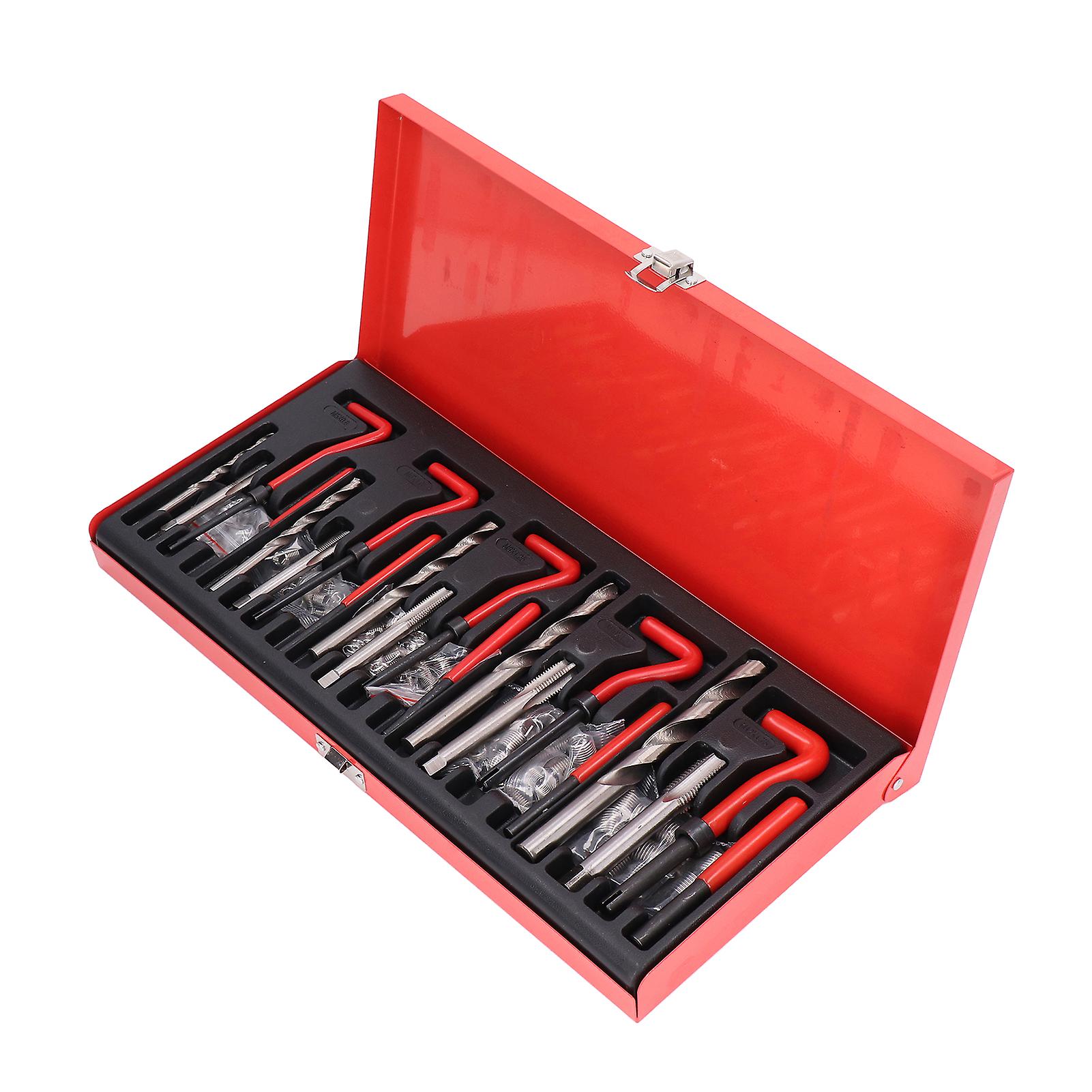 Female Thread Repair Set M5-M12 Spiral Coil Insert Drill Tap Tool