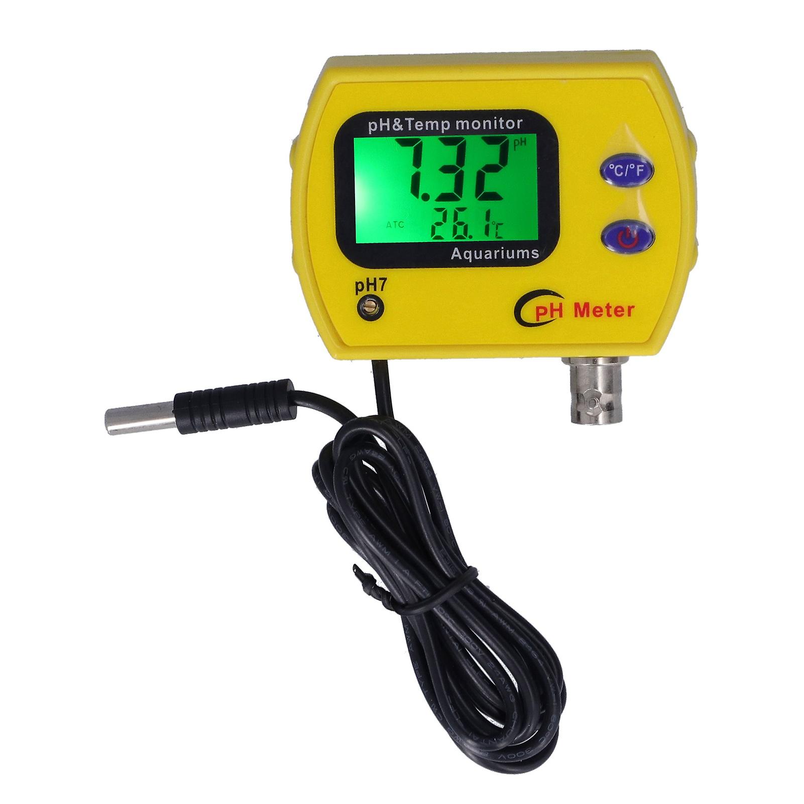 High Accuracy Mini PH Meter with Replaceable Probe 75x55x20mm EU Plug