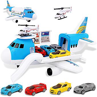 Flugzeug Spielzeug Flugzeug Transporter Spielzeug Spielset Geschenk für Jungen Mädchen