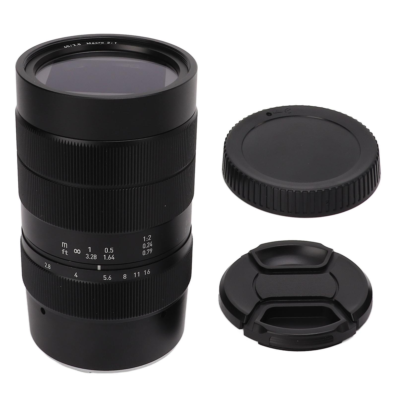60mm F2.8 Macro Camera Lens Double Magnification Manual Focus Camera Macro Lens for Z Mount for Nikon Z5