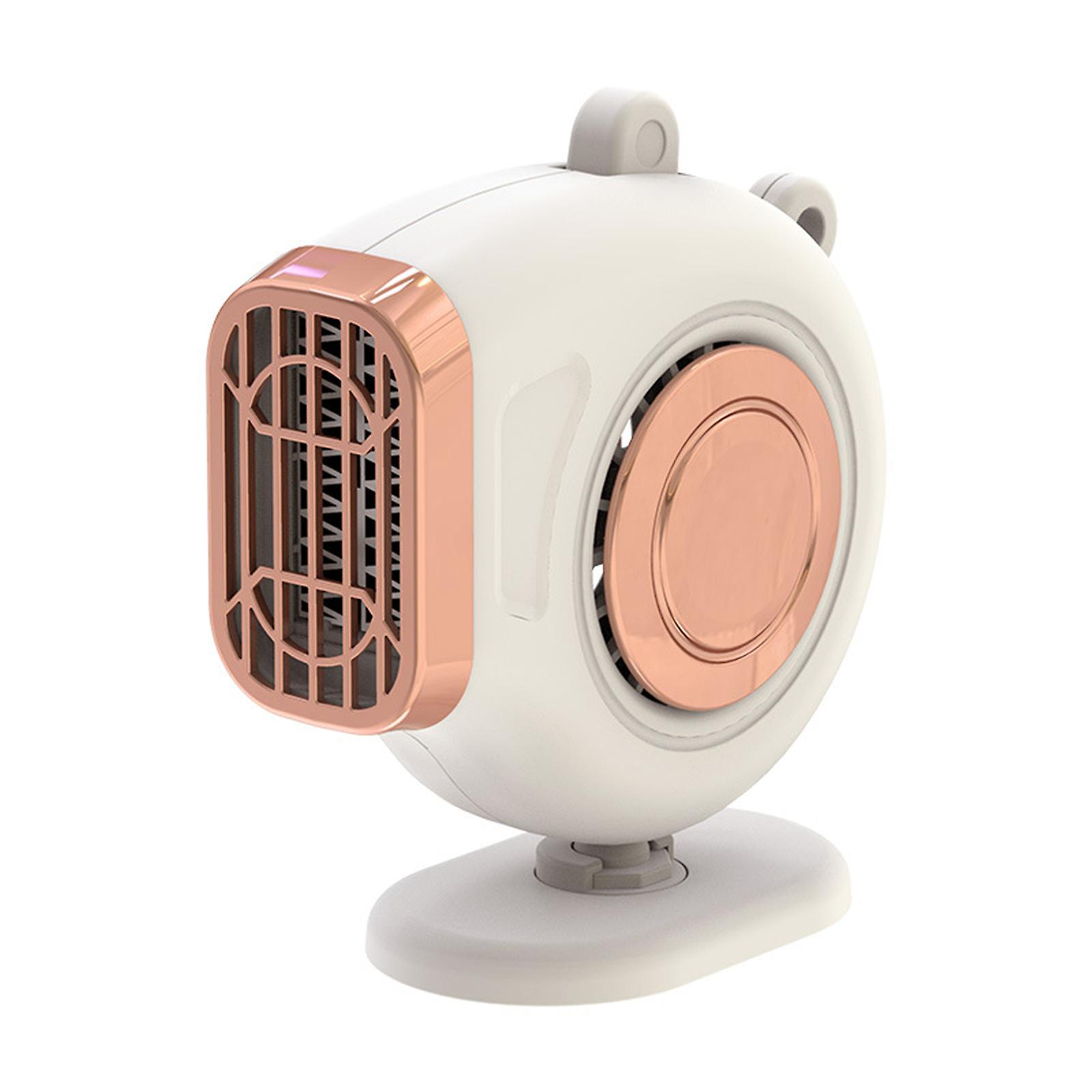 Portable Car Heater 200W 360 Degree Rotating Portable Car Defroster Heater 24V White