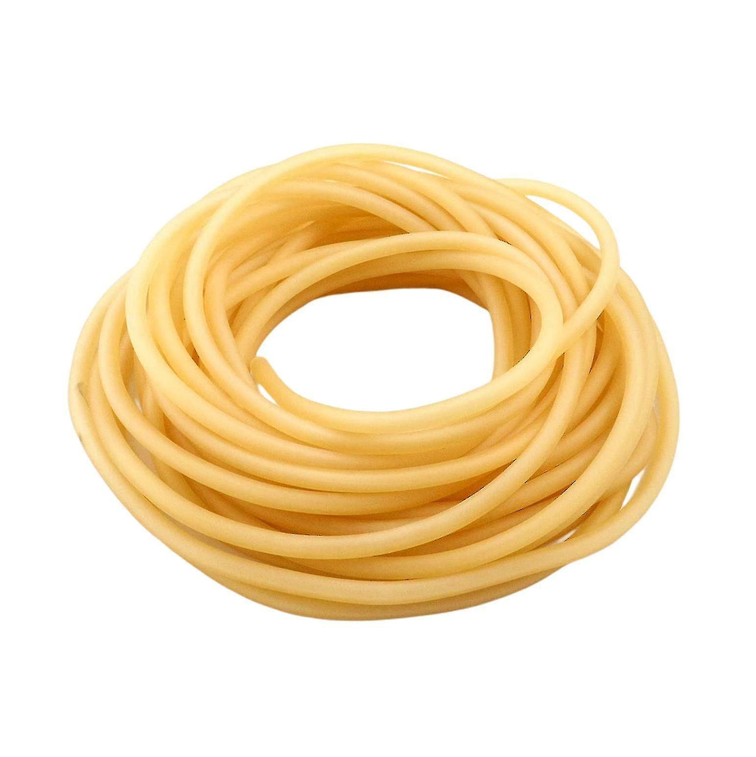 Naturgummirør 33ft elastisk industriell gummirør sykehuslaboratorium 6mm x 9mm-hy