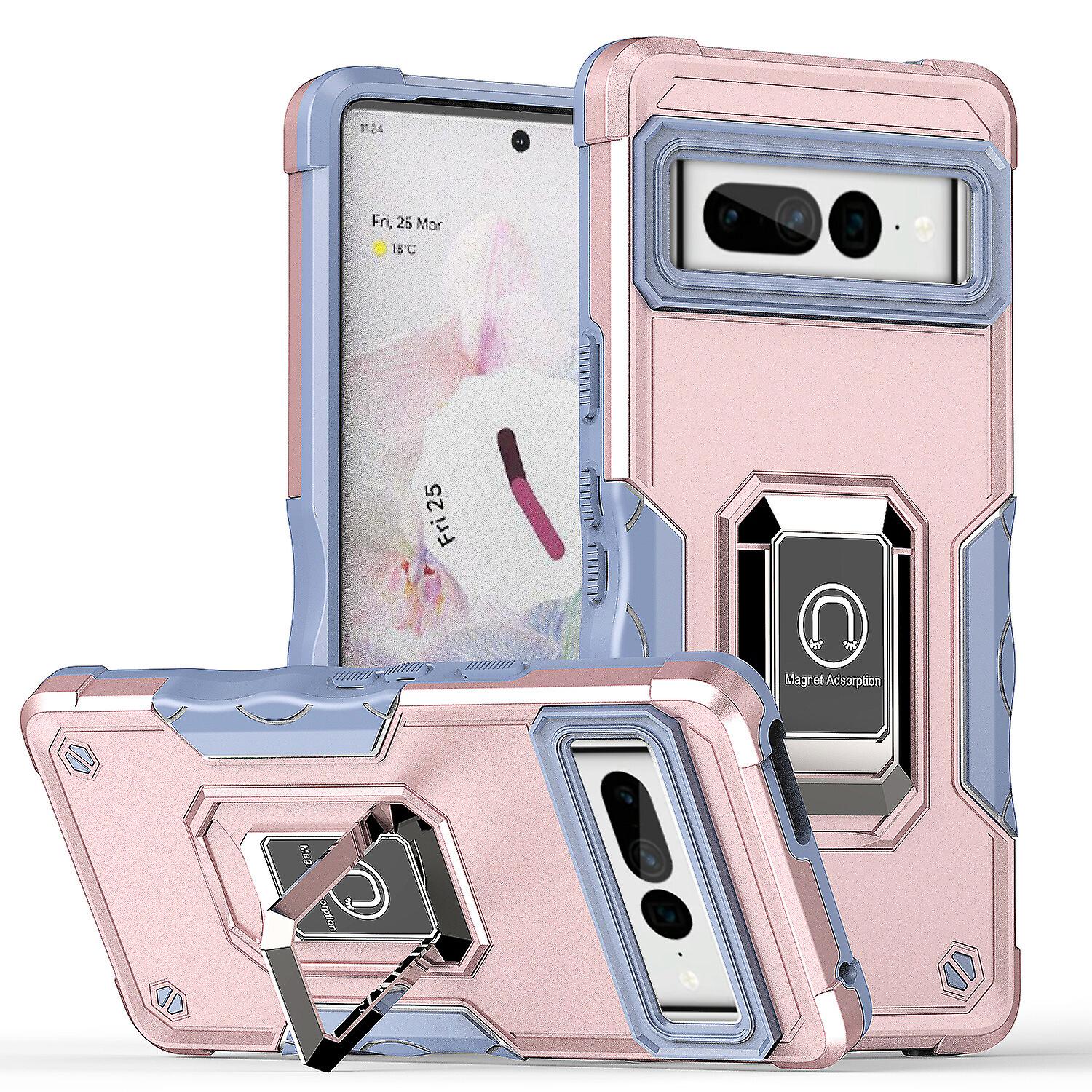 Case for Google Pixel7 Pro Shockproof Magnetic With Ring Holder
