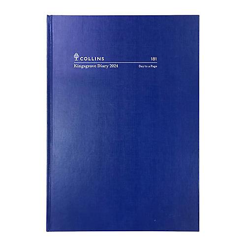 DTP Blue High Quality Collins Debden Kingsgrove A5 2024 Notes and Planner Diary