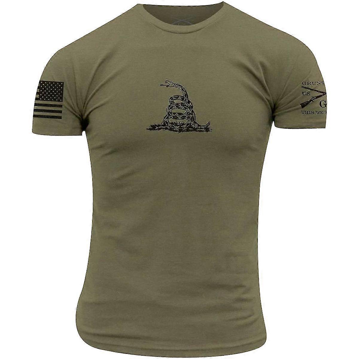 Grunt Style Gadsden Basic T-Shirt - Vert militaire