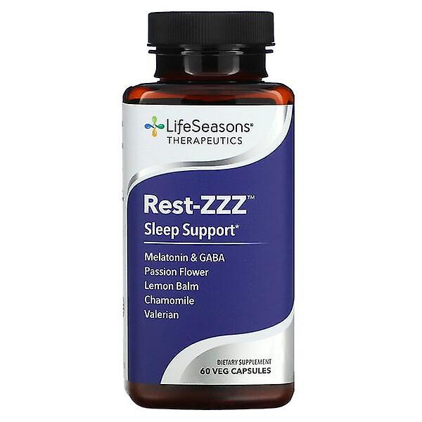 LifeSeasons, Rest-ZZZ, Sleep Support, 60 Veg Capsules