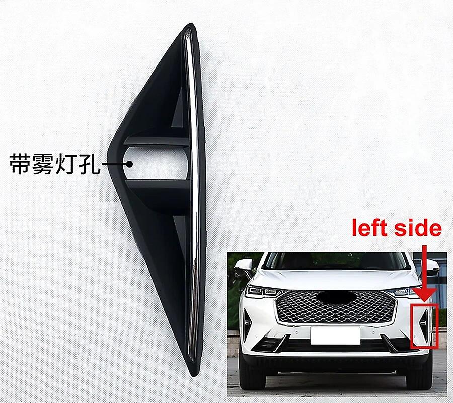 For Great Wall Haval H6 3th Generation 2021 Front Bumper Fog Lamp Trim Cover Fog Lamp Frame Fog Light Cover 1pcs