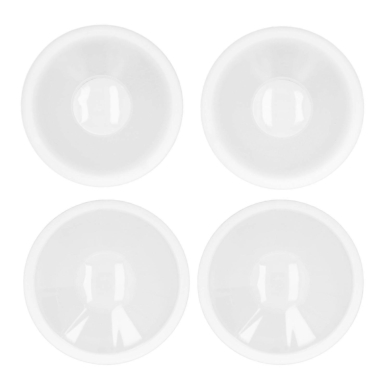 4st Mjölkuppsamlare Catcher Läckagesäker Återanvändbar Anti Overflow Mjölk Handsfree Silikon Bärbar Omvårdnadskopp