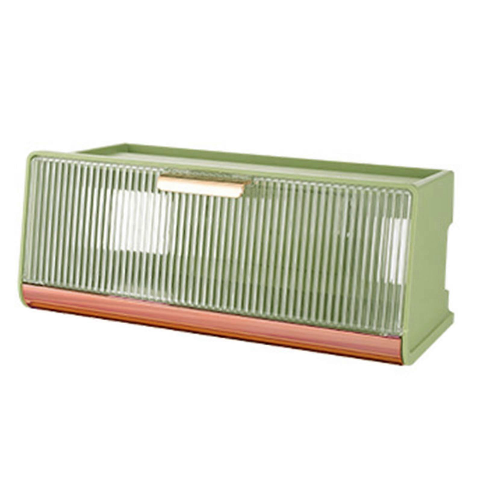 Wall Mounted WIFI Router Storage Box Great Capacity Power Strip Power Socket Cable Storage Case for Home Cyan.