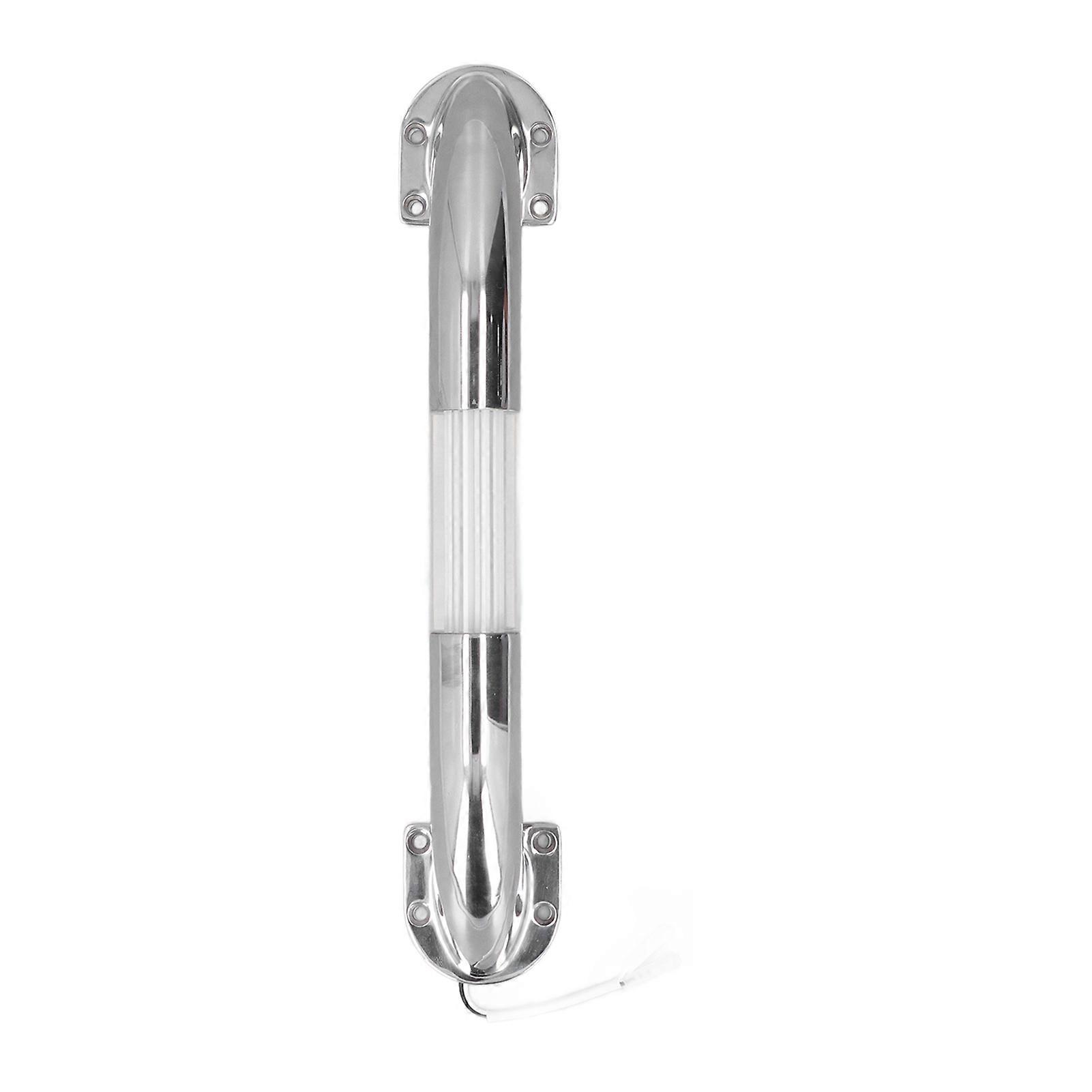 338.5mm Lighted Assist Handle Blue LED Stainless Steel DC12V/24V 400lbs Tensile Strength for Yachts RV NO.24144