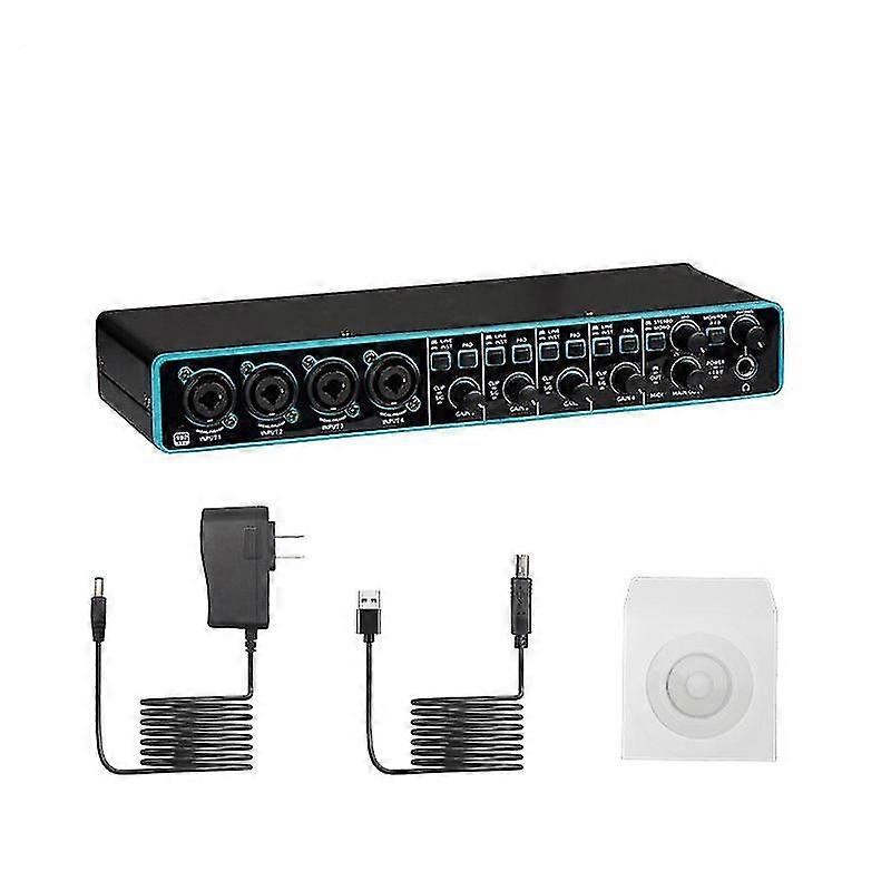 External Small Professional Sound Card, Usb Computer Driver-free Sound Card, Recording Mixer