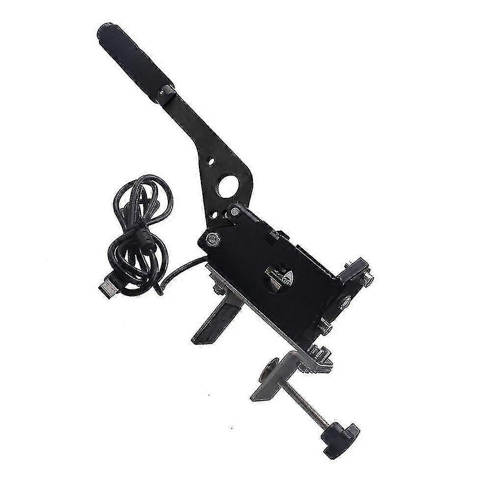 レーシングゲーム用シムUSBハンドブレーキG25 / 27/29 T500ファナテコスダートラリーブラックHB-02-ブラック