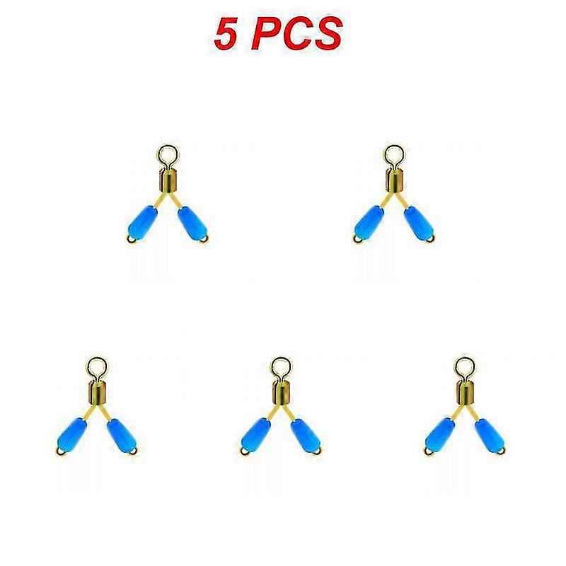 2~40PCS High-quality Quick Hook Divider Goods For Fishing Three-fork Wire Clamp Clamp Eight-ring Connector Fishing Hooks Carp