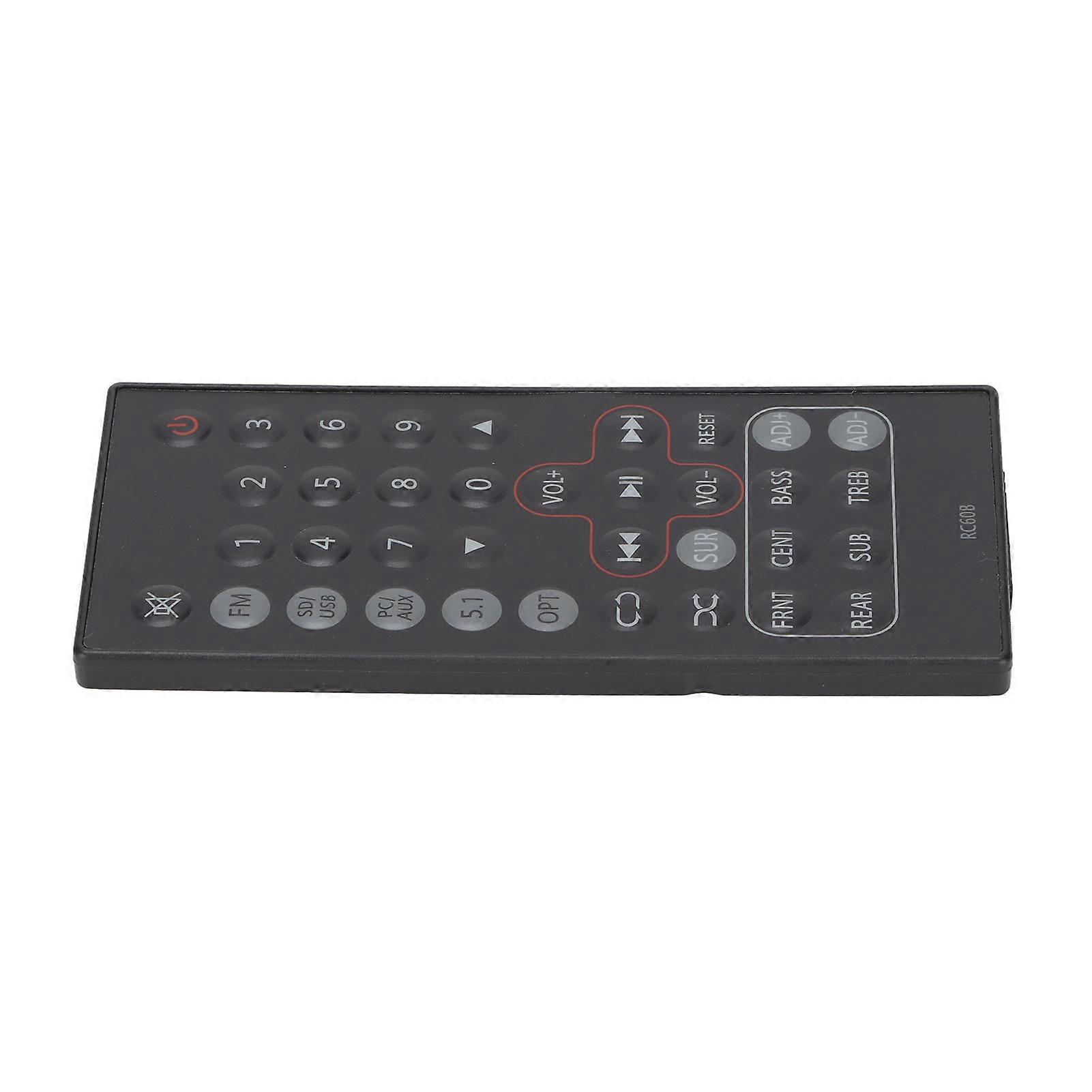 RC60B New Remote Control Replacement ABS Remote Controller for C2XB C6XD Sound System