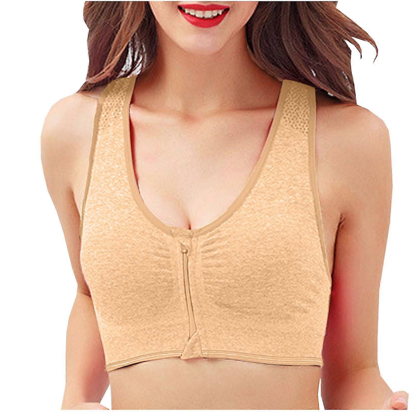 women's zipper shockproof gathers no steel ring vest running fitness women's underwear sports bra
