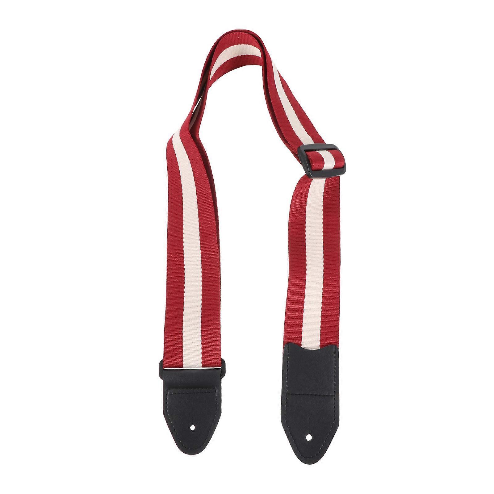 1pc stilige gitarstropper Justerbare stripestropper for elektrisk akustisk gitar