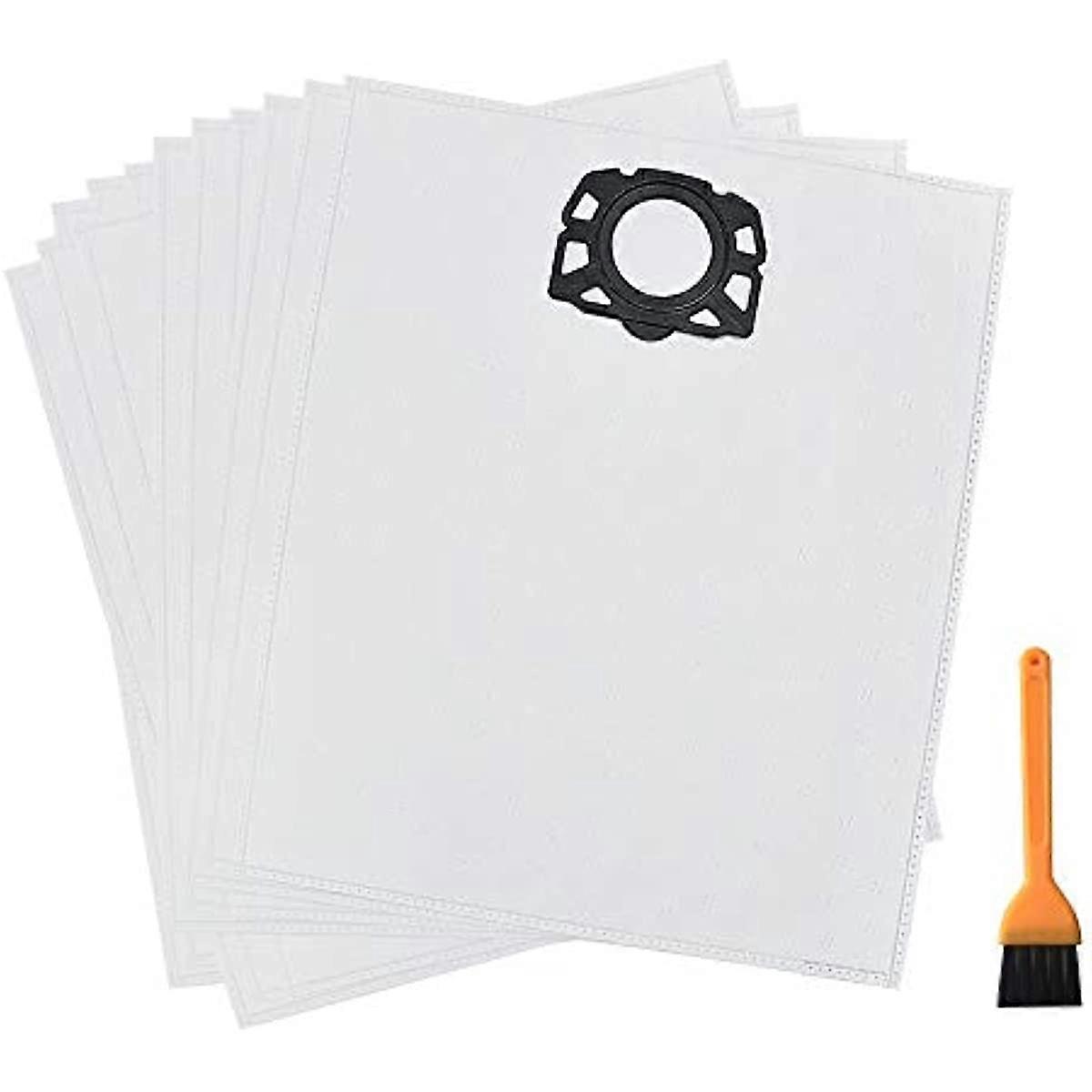 6/12PCS Replacement for Karcher WD4 WD5 WD5/P MV4 MV5 MV6 Fleece Filter Bags
