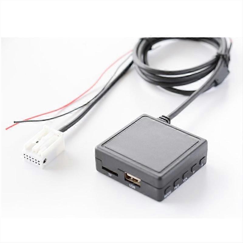 Car Aux Adapter Stereo Music Receiver Bluetooth-compatible 5.0 TF USB With Microphone For For Renault 2005-2011 JOHX