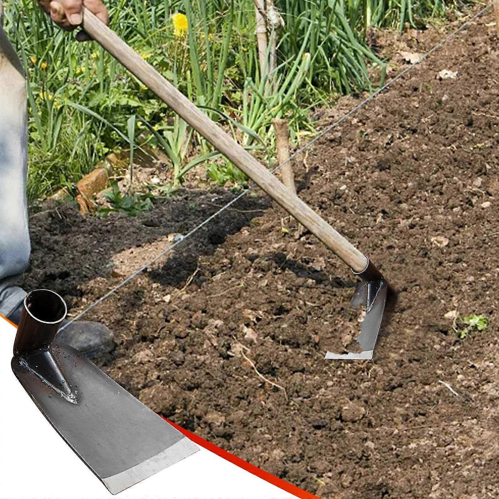 Outdoor Agricultural Tools Forging Weeding Hoe For Planting Vegetables Flower Hoes