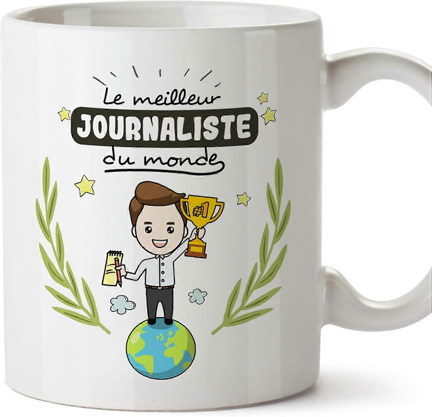 (Tasse auf Französisch) Journalist (Mann) 330 ml World's Best