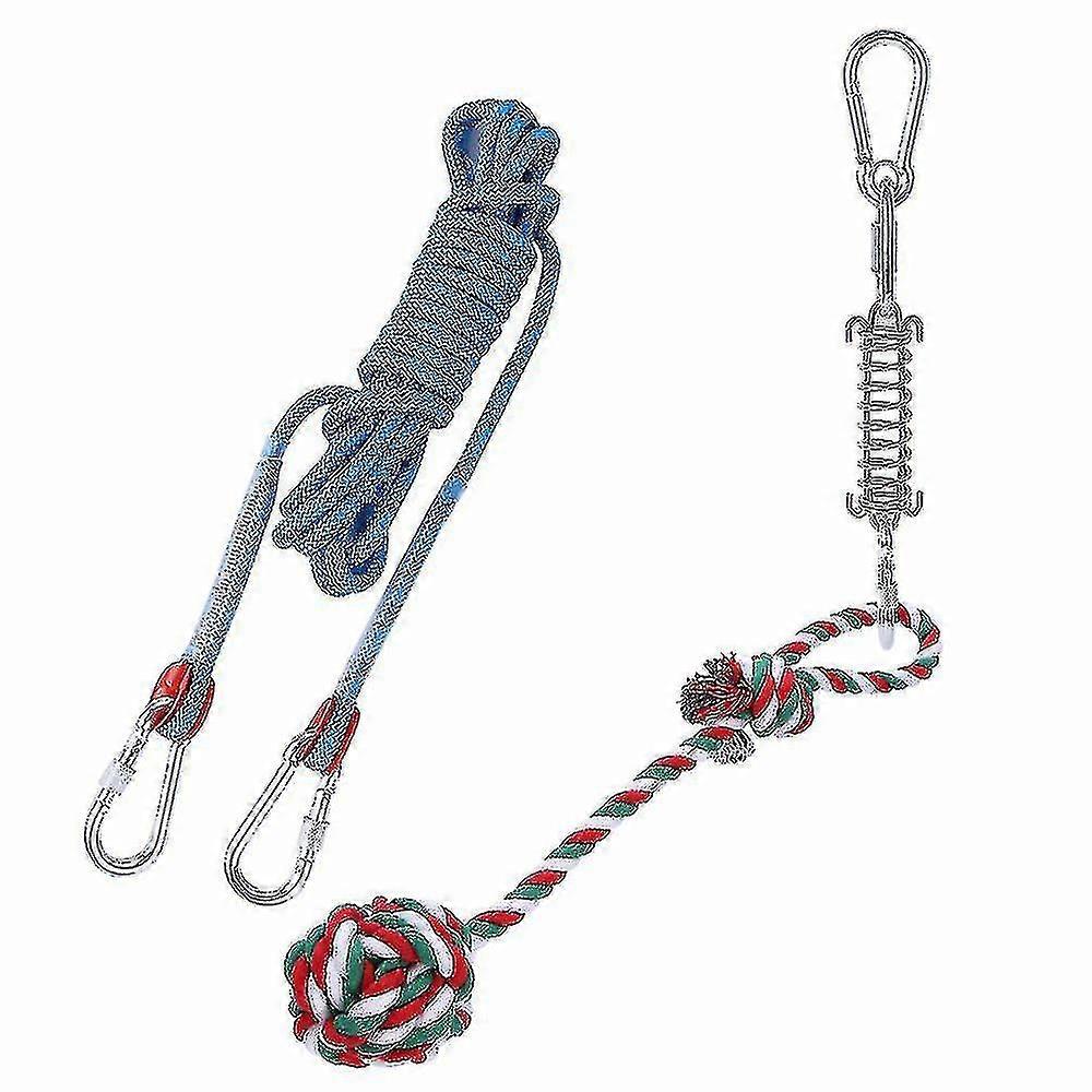 Hračky pre psov Sada vonkajších závesov cvičenie Lano Psie zuby hračka