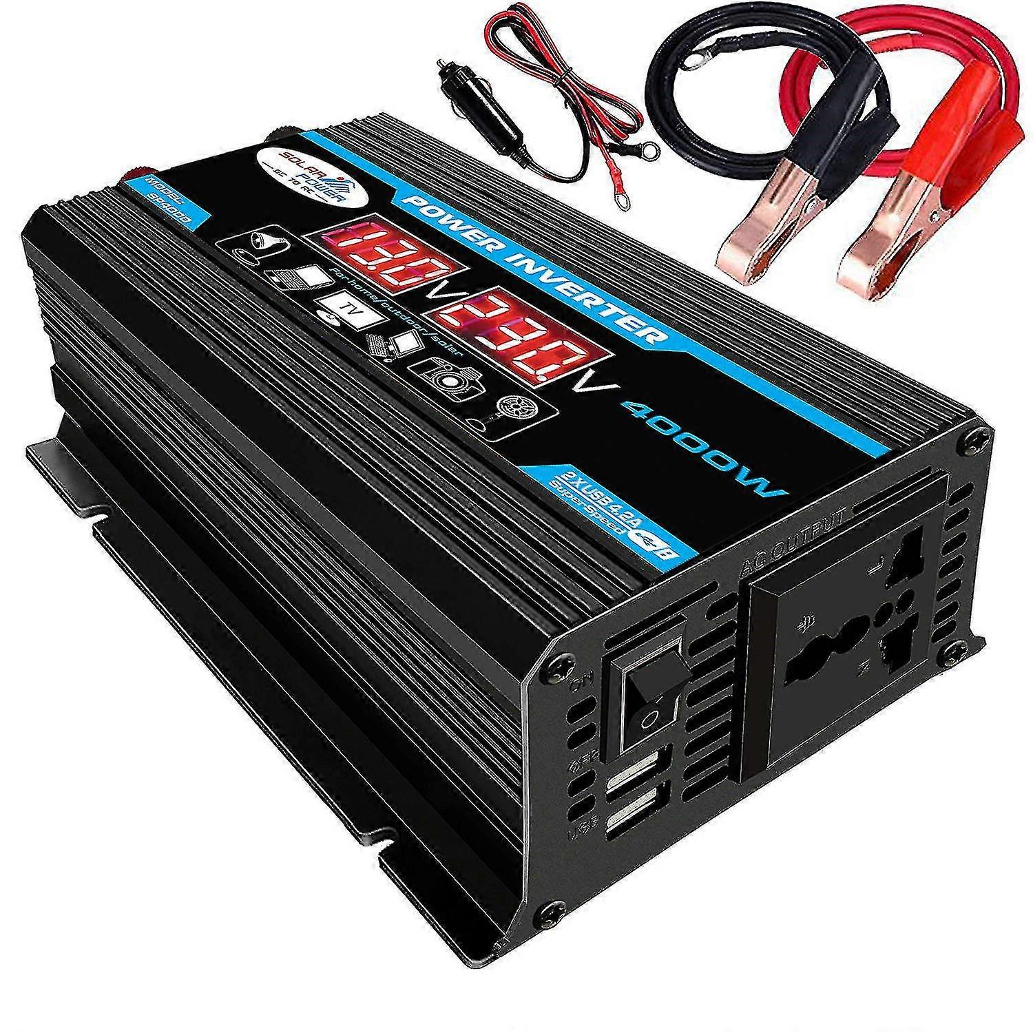 Dc 12v To Ac 220v 4000 W Peak Power High Frequency Inverter Tangrui
