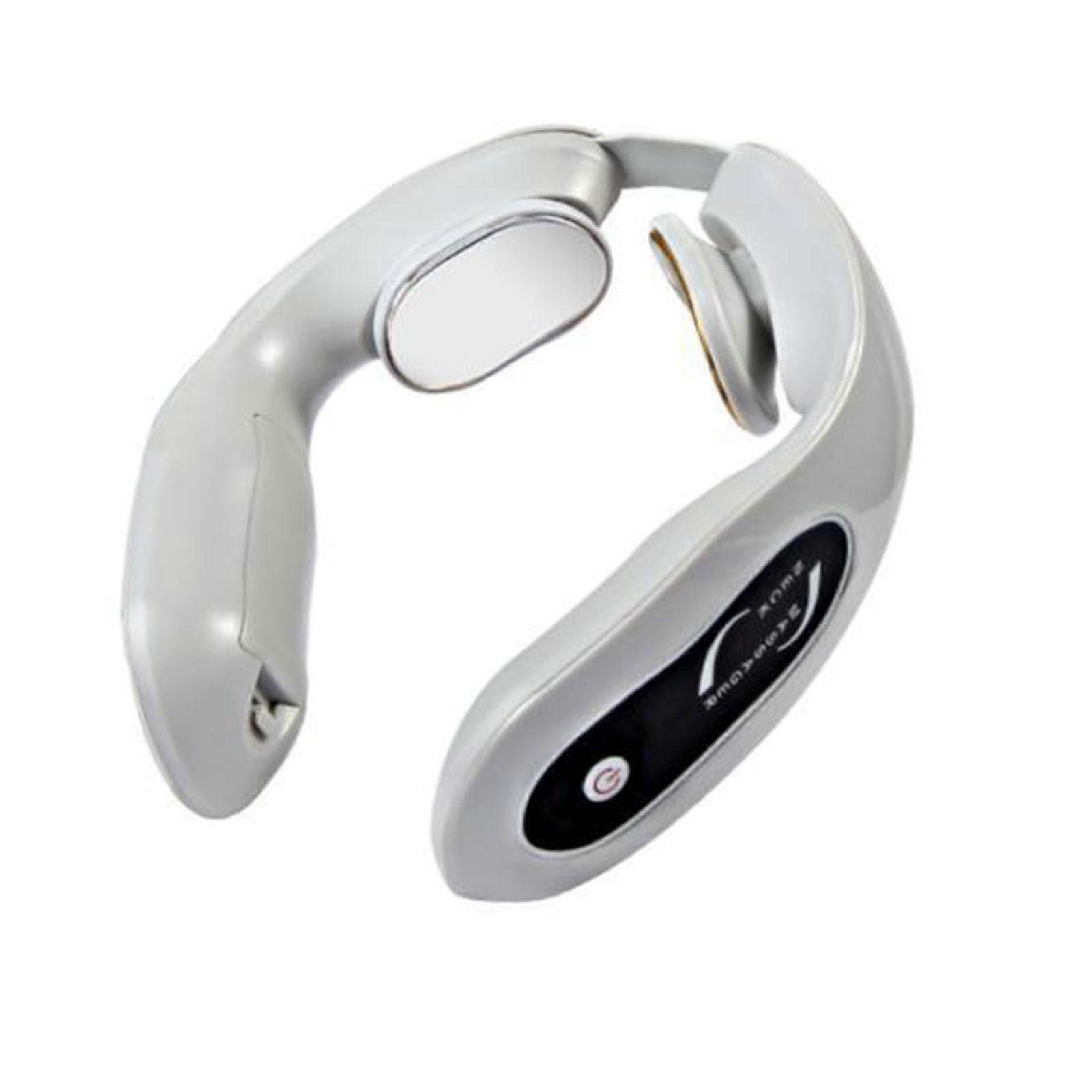 Cervical Spine Massager 12 Strength Intensity Portable Neck Massage Equipment for Neck Pain Relief & Deep Relaxation