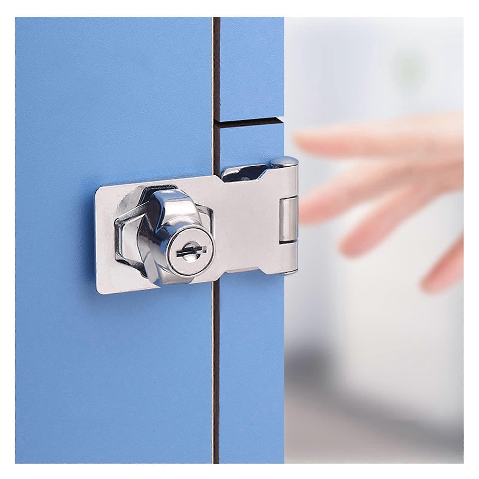 引き出しロック付きパンチフリーレターボックスロッカー両開きドアオフィスキャビネットセキュリティロック(サイズ:2.5インチ)