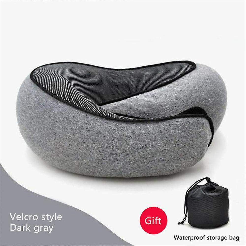 Safety Neck Pillow for Travel Memory Foam Comfortable & Breathable Soft UShaped