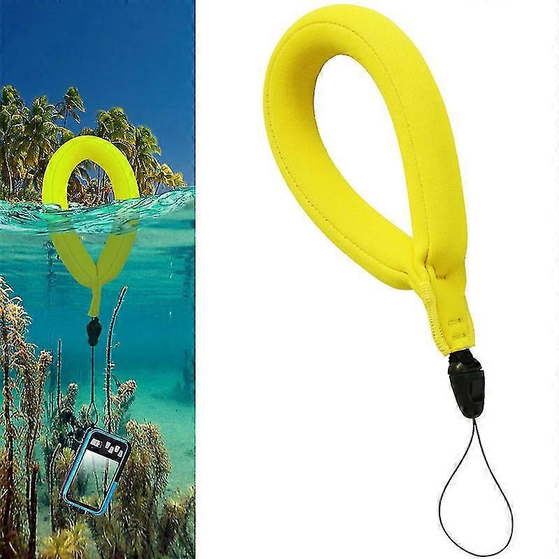 Waterproof Camera Float Foam Floating Wrist Strap For Underwater Gopro, Panasonic Lumix, Nikon Coolpix S33 & Other Cameras