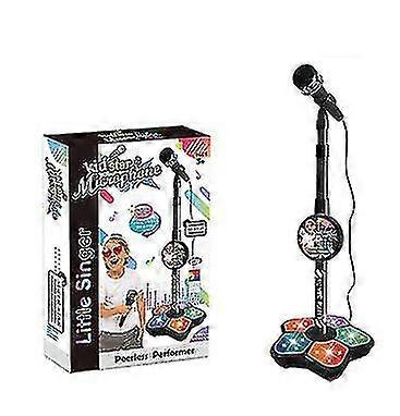Microphone Compatible with Kids, Toy Karaoke Microphone With Stand