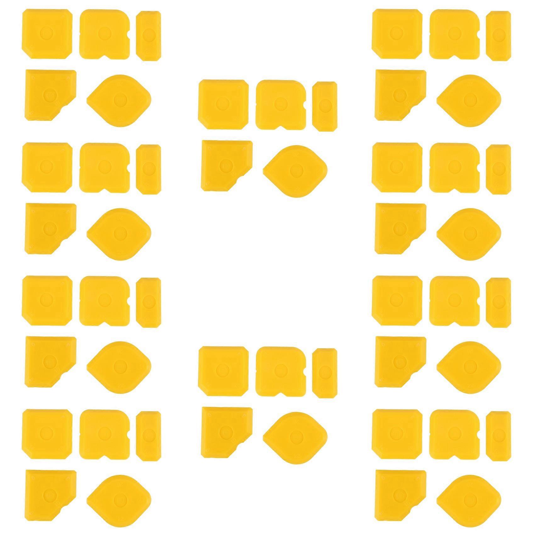 50Pcs Scraper Tool Kit Grouting Set Smoothing Trowel Grout Remover Silicone Joint Joint Filler Smoo