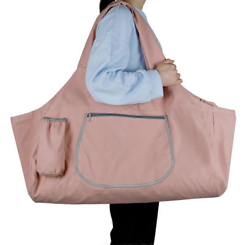 EVAGO EVAGO Yoga Mat Storage Bag Large Yoga Mat Tote Sling Carrier with 4 Pockets Fits Mats with Multi-Functional Storage Pockets Light and Durable