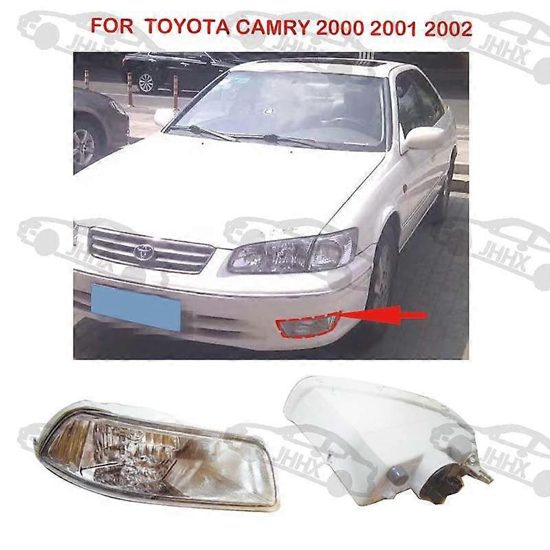 Compatible Camry 2000-2002 Front Fog Light Assembly Front Bumper Light Front Bumper Light Front Anti-Fog Light Front Lighting