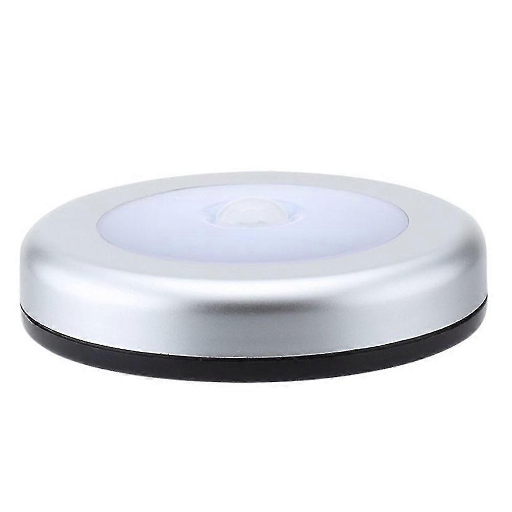 6LED Body Motion Sensor Wall Night Light Closet Corridor Cabinet Induction Lamp