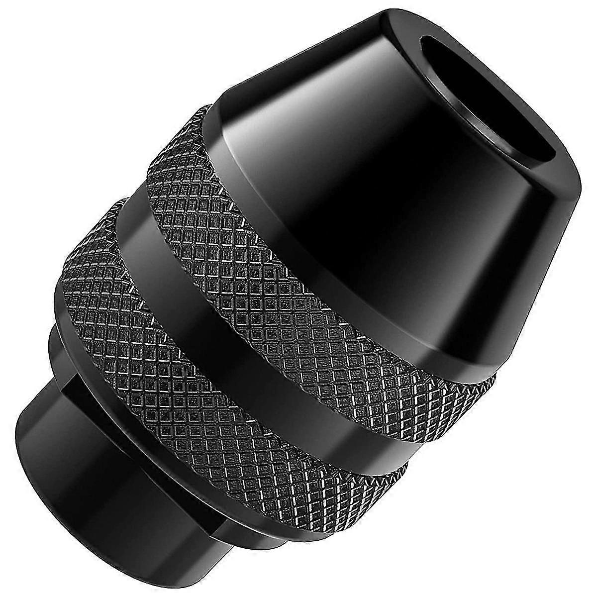 Drill Chuck, 1/32 to 1/8 Replacement 4486 Drill Keyless Bit Chuck Shaft Rotary Tool Quick Change Ad